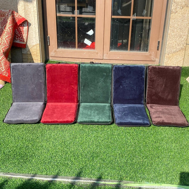Alfombra de Oración Plegable con Respaldo