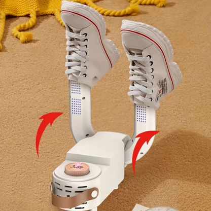 Secador Portátil Elétrico de Sapatos e Botas com Suporte Dobrável Ajustável