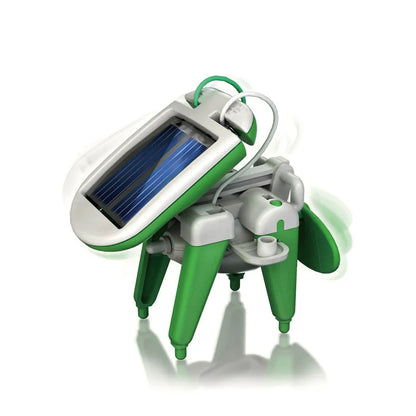 Kit de Construção Robô Solar 6 em 1 DIY para Crianças