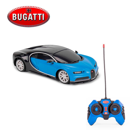 Coche Deportivo de Lujo Bugatti Chiron RC - Réplica a Escala 1:24