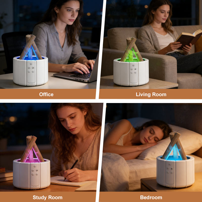 Difusor de aroma ultrasónico con control remoto