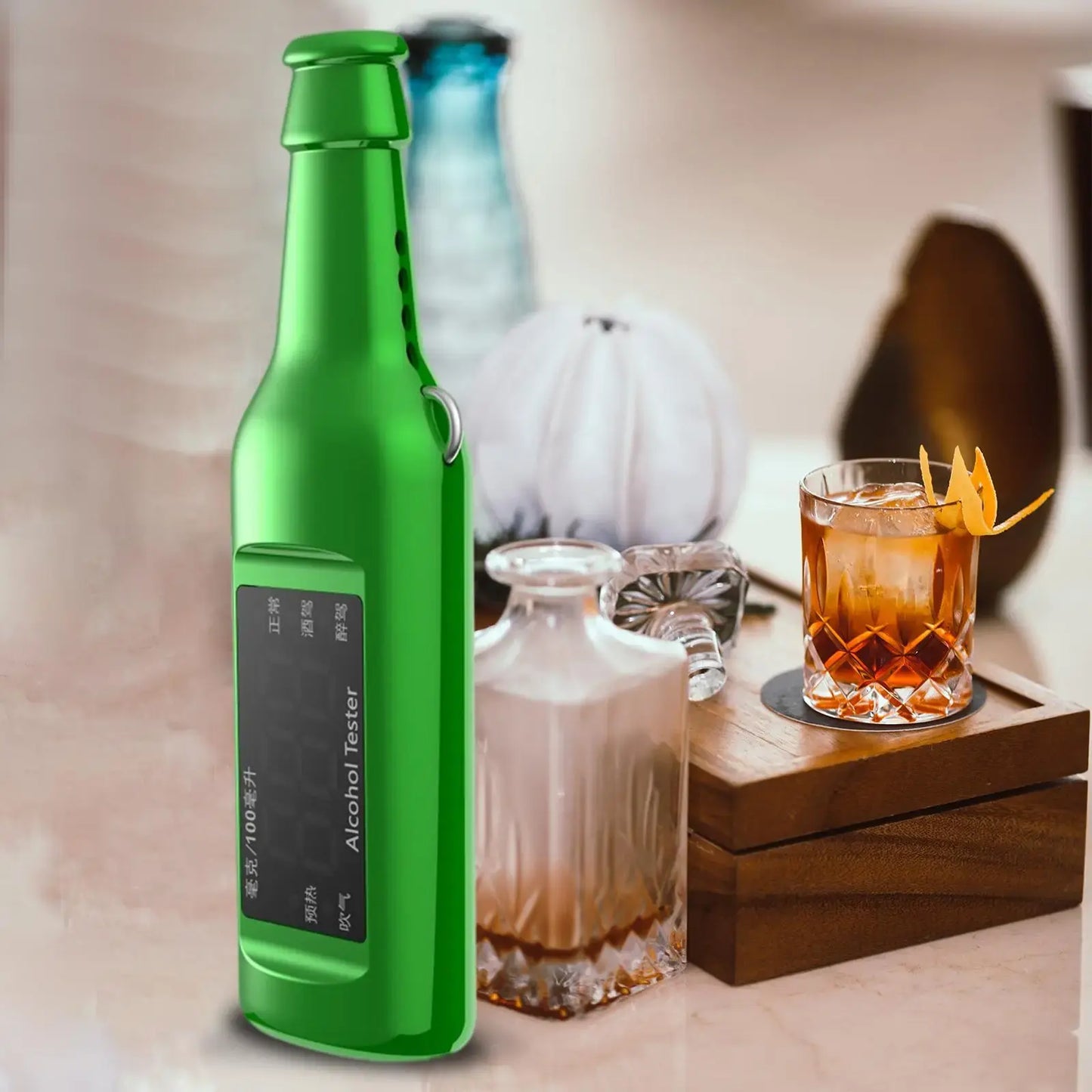 Verificador Digital de Álcool Sem Contacto