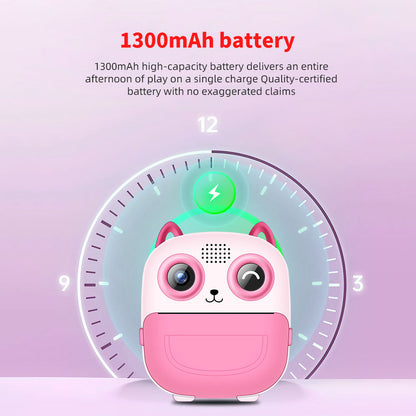 Portable Kids’ AI Wireless Thermal Printer & Camera