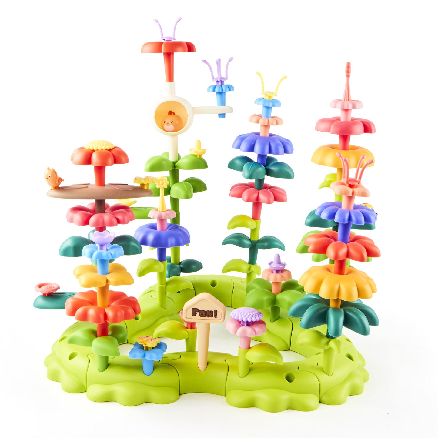 DIY Flower Garden Building Blocks – Creative STEM Construction Toy