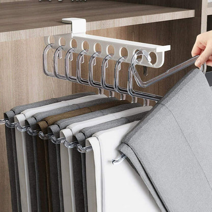 Estante extraíble para pantalones de armario