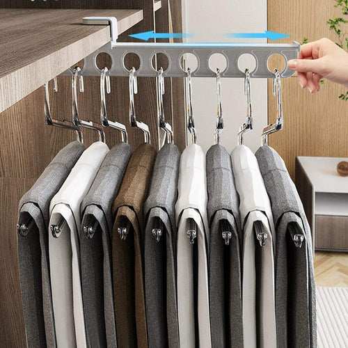 Estante extraíble para pantalones de armario