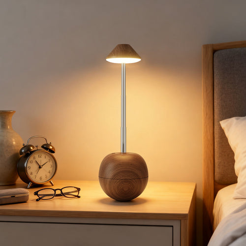 Lámpara RGB interactiva tipo vaso – Luz de escritorio que cambia de color, divertida y funcional – Recargable por USB y portátil