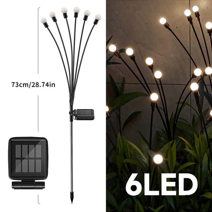 Solar RGB Firefly Lamp – Outdoor Garden Path Light