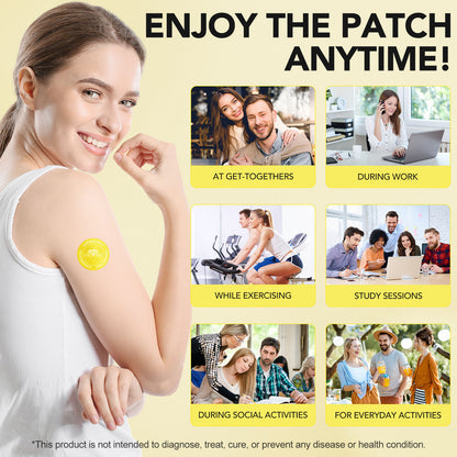 Solotree Dopamine Transdermal Patches – Natural Focus & Mood Support Patches for Cognitive Clarity & Motivation