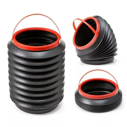 Folding Car Bucket & Trash Can - Waterproof Multifunctional Car Bucket