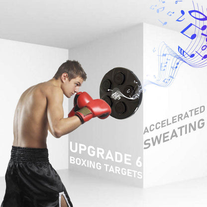 Alvo de Boxe Interativo Musical para Casa – Treinador de Punches LED