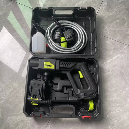 Wireless High-Pressure Car Wash Gun & Foam Cannon - Portable Rechargeable Kit