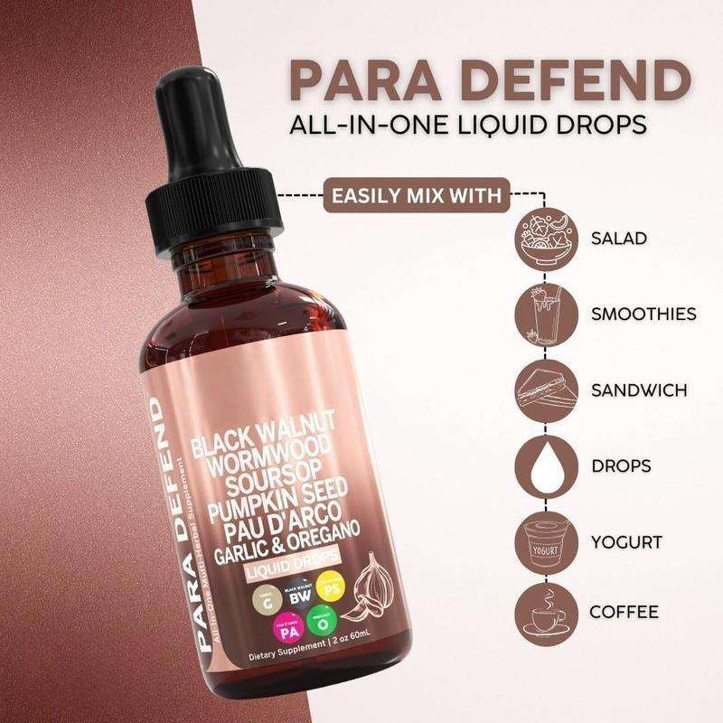 Black Walnut & Pumpkin Seed Liquid Drops
