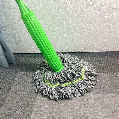 Hands-Free Rotating Microfiber Floor Mop