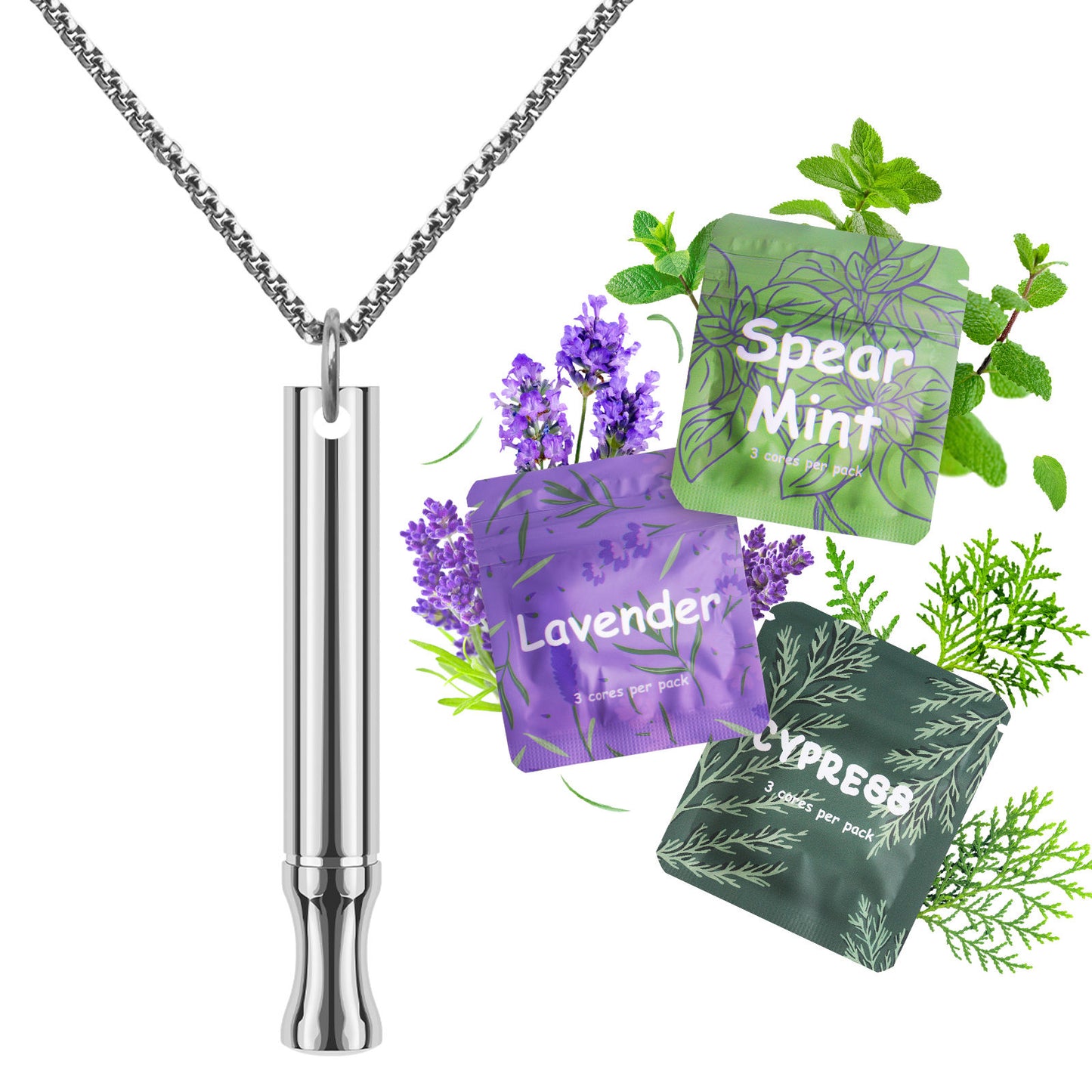 Inhalador de aromaterapia herbal - Alternativa para dejar de fumar