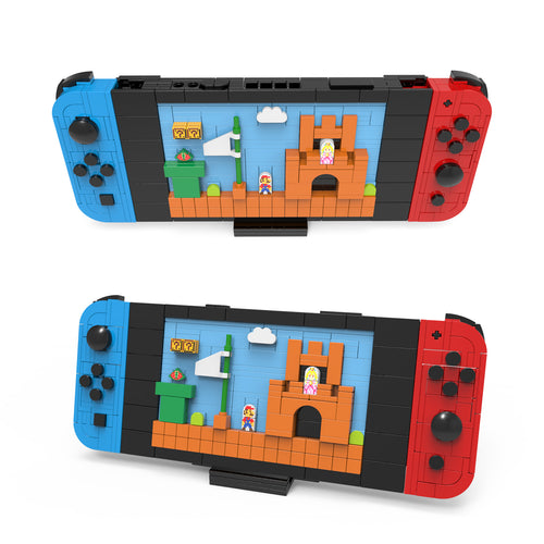 DIY Handheld Gaming Console MOC Building Block Set – Creative Switch Model Toy – Unique Gift for Gamers & Kids