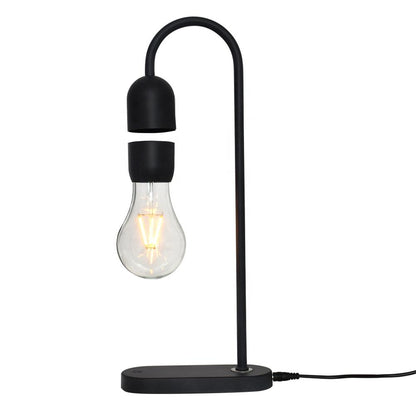 Candeeiro de Secretária Minimalista com Lâmpada Exposta