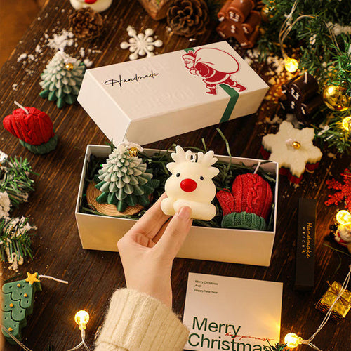 Velas Artesanais de Natal Perfumadas – Decoração de Natal para Casa