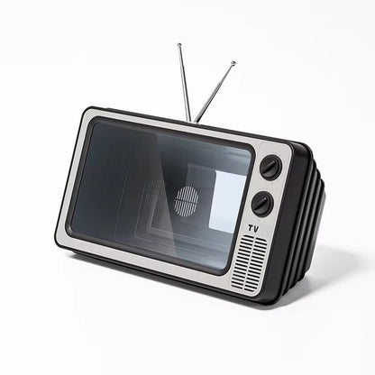 Amplificador de Ecrã e Vídeo Estilo TV Retro de 12 Polegadas para Telemóvel