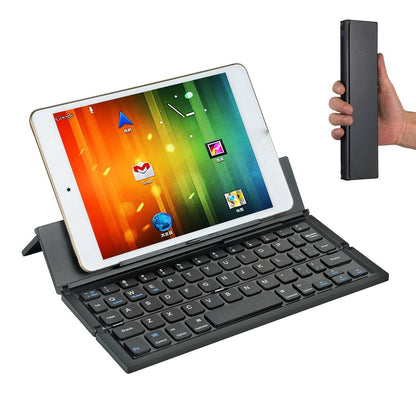 Teclado Bluetooth inalámbrico plegable ultrafino