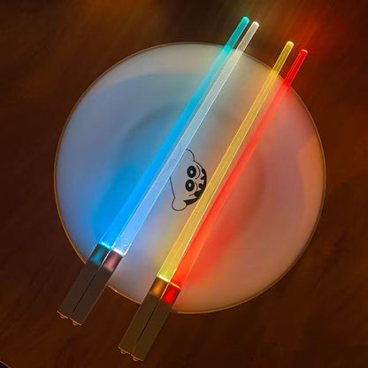 Smart Reusable LED Light-Up Chopsticks