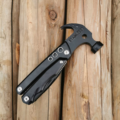 15-in-1 Multi-Tool Hammer & Pliers – Folding Stainless Steel Survival Gear for Camping, Hiking & EDC