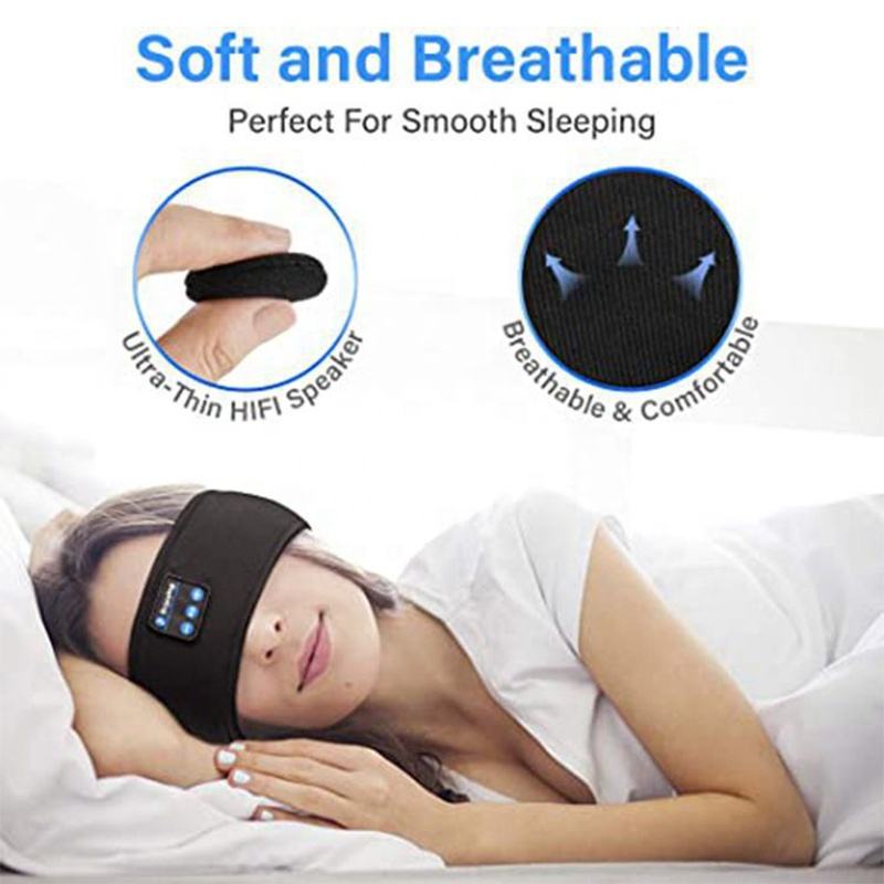 Fita de Dormir Bluetooth com Auriculares Sem Fios
