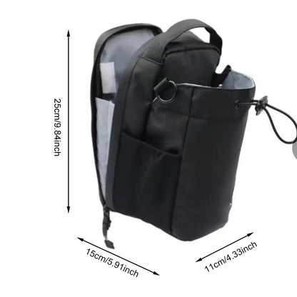 Bolsa magnética para botella de agua de gimnasio – Soporte portátil para teléfono compatible con MagSafe y organizador de accesorios