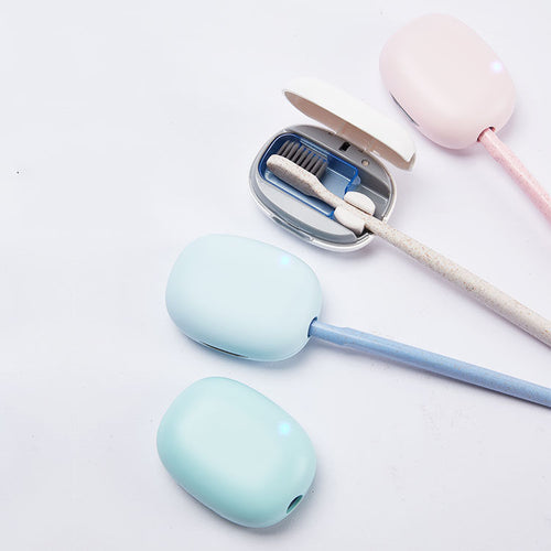 Estojo Esterilizador de Escova de Dentes UVC Recarregável por USB