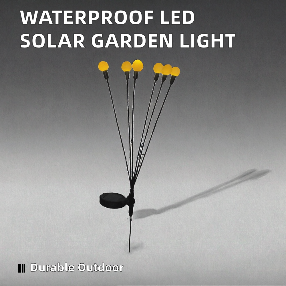 Solar RGB Firefly Lamp – Outdoor Garden Path Light
