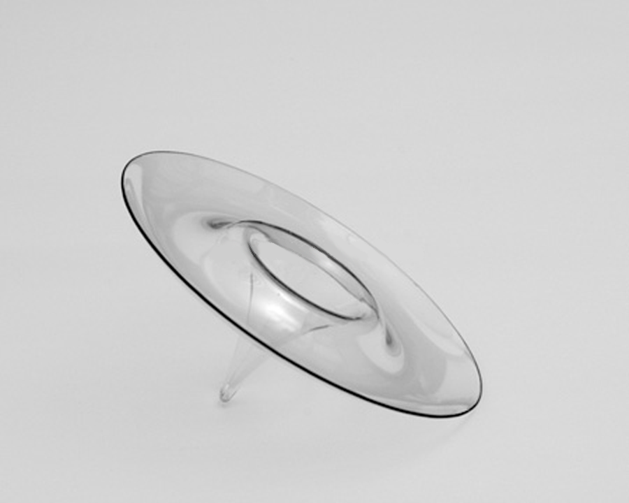 Japanese Floating Ripple Glass Vase