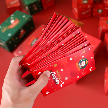 Caja de regalo sorpresa de Navidad con efecto "pop-up"