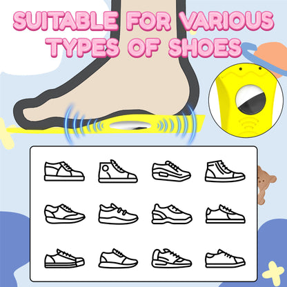 Shoe Insole with Hidden Air-Tag Holder