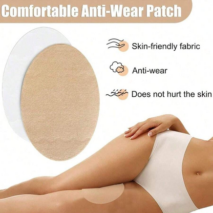Almohadillas transpirables antirrozaduras para muslos (paquete de 10)