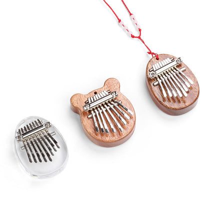Mini Kalimba de Bolsillo de 8 Teclas