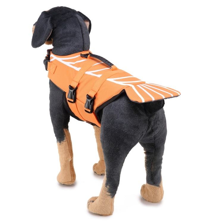 Colete Salva-Vidas Flutuante Refletor Respirável para Animais de Estimação
