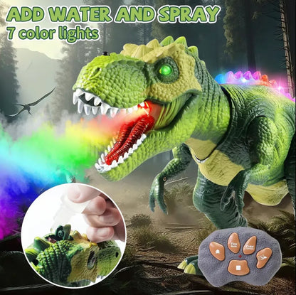 Fire-Breathing Dinosaur Toy – Walking, Roaring, Light-Up Action Figure