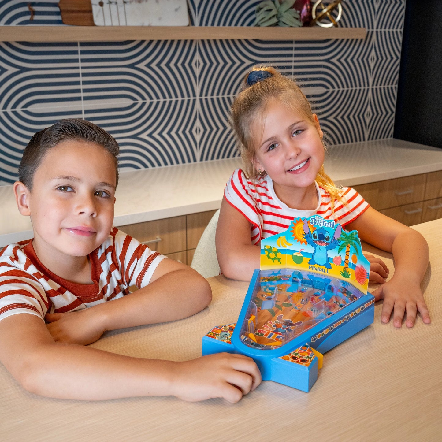 Jogo de Pinball de Mesa Disney Stitch
