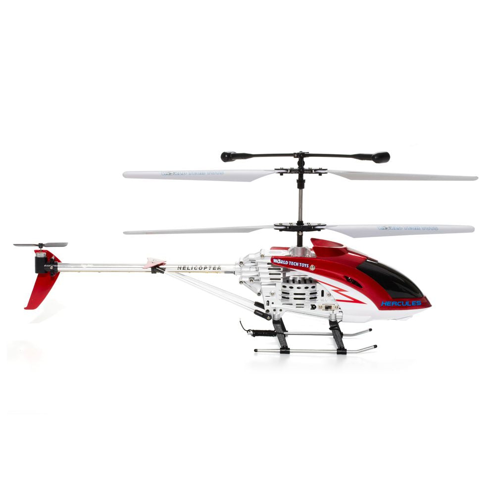 Helicóptero Hércules 3.5CH Gyro – Helicóptero Indestrutível de Controlo Remoto com Luzes LED e Carregamento USB