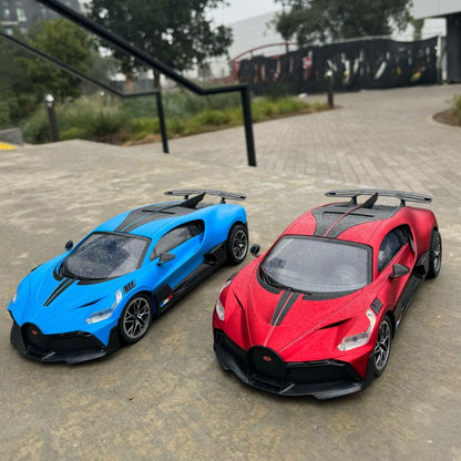Coche de carreras RC eléctrico Bugatti Divo - Réplica a escala 1:14