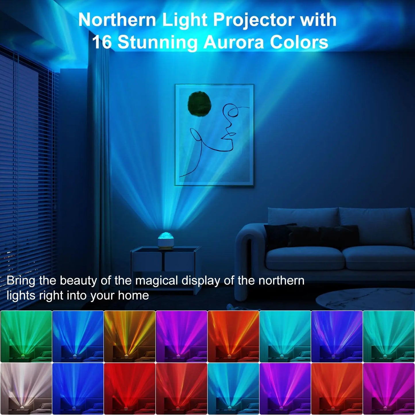 Projetor de Luzes do Norte