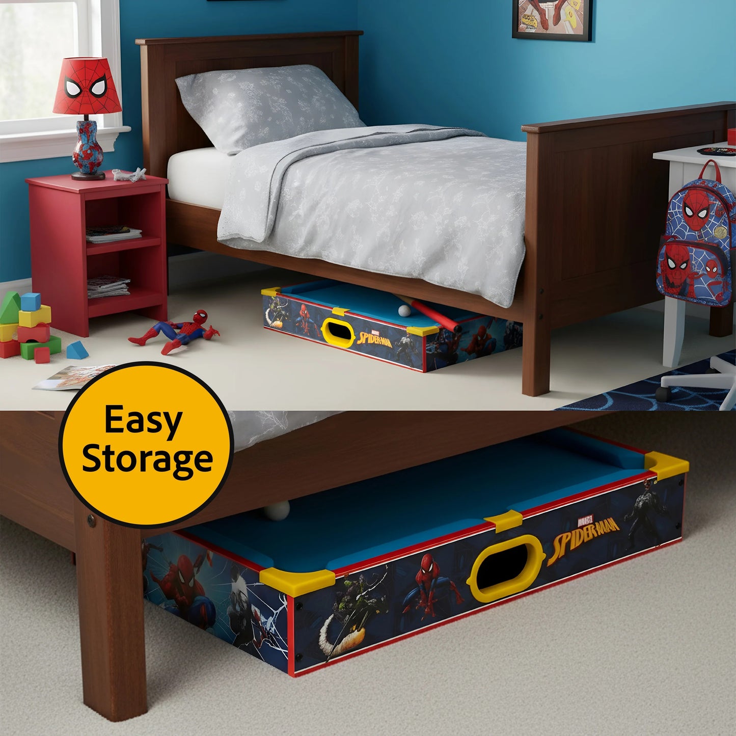 Spider-Man Wooden Tabletop Pool Table