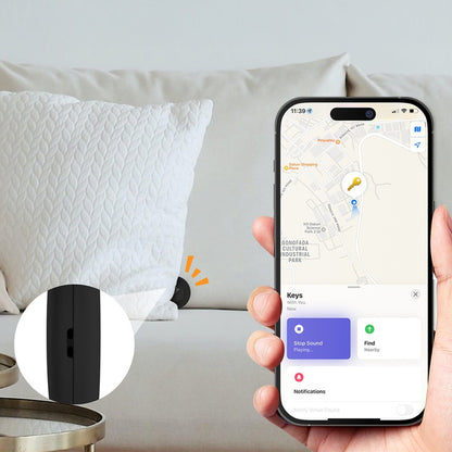 Localizador GPS Inteligente para Android – Etiqueta Anti-Perda Compatível com Google Find My Device