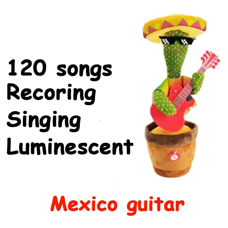 Cactus Bailarín Repite lo que dices – Peluche Electrónico que Canta y Habla