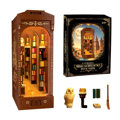 Set de bloques de construcción navideños con luces LED – Juguete creativo de ensamblaje DIY para niños