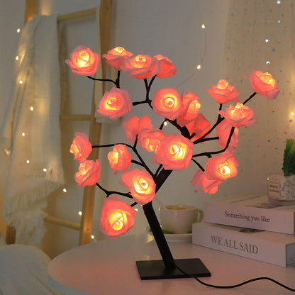 Lámpara del Árbol de Rosas Eternas