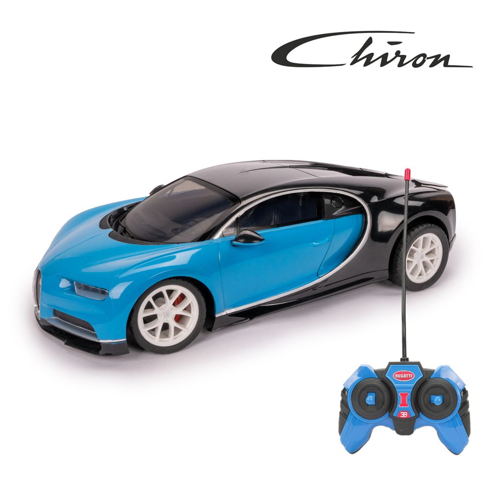 Coche deportivo de lujo Bugatti Chiron RC - Réplica a escala 1:14