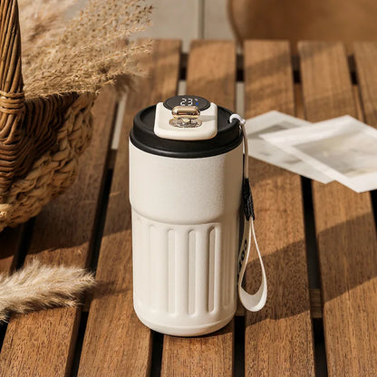 Smart LED Temperature Display Vacuum Bottle (450ml)