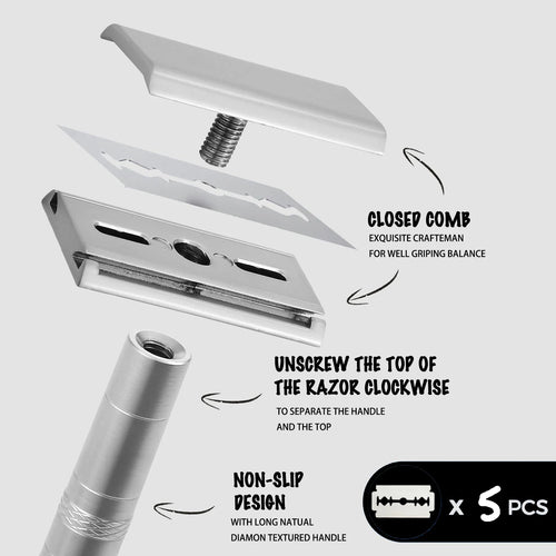 Precision Double-Edge Safety Razor