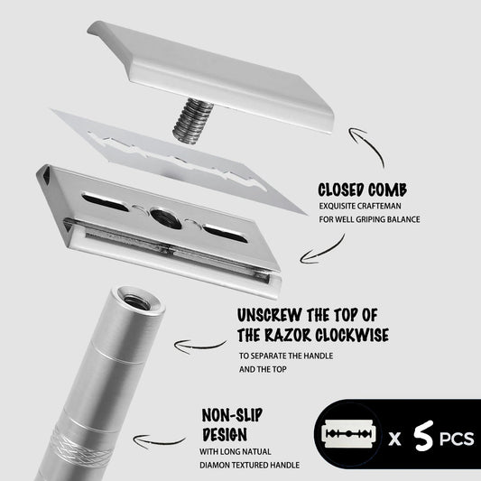 Precision Double-Edge Safety Razor